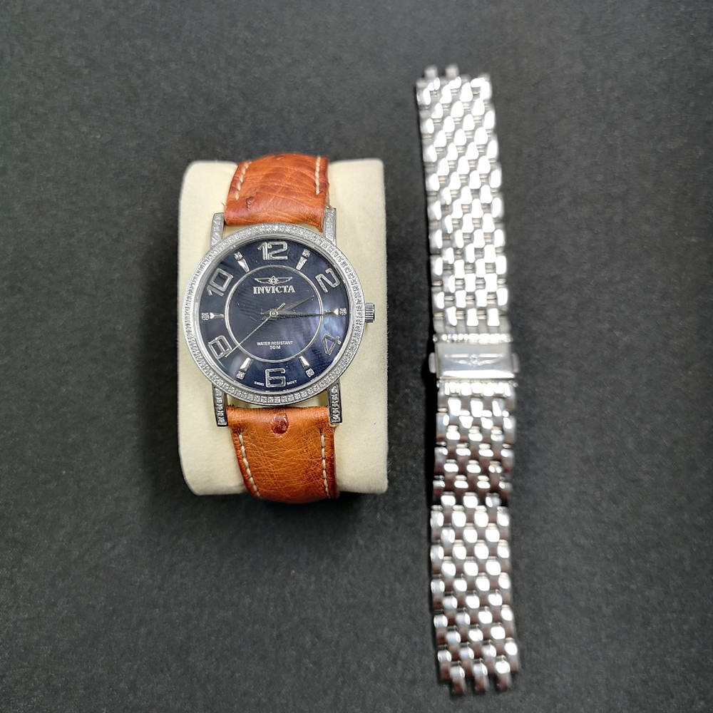 Invicta 1ct real diamond Watch